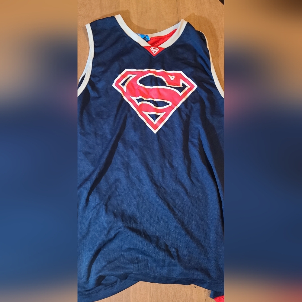 Superman basketball jersey